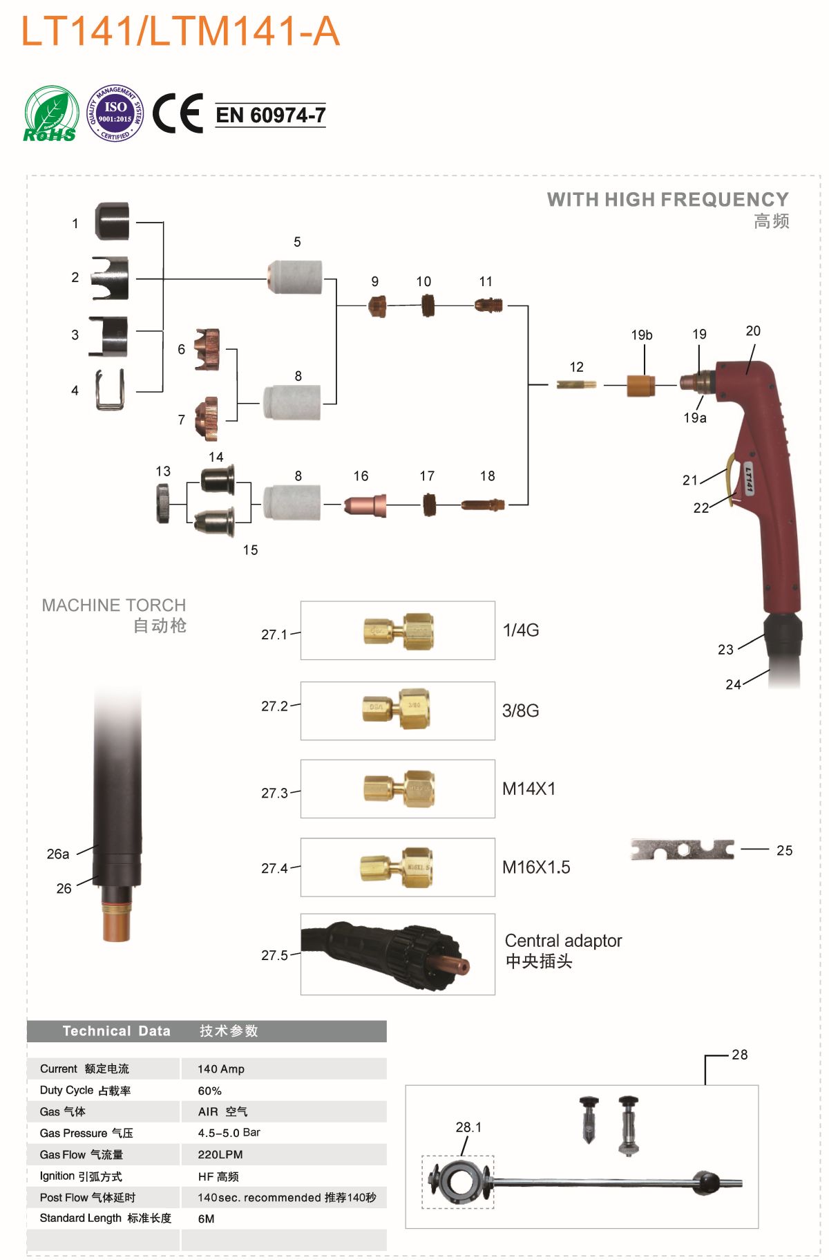 PLASMA HF LT141 LTM141-A2